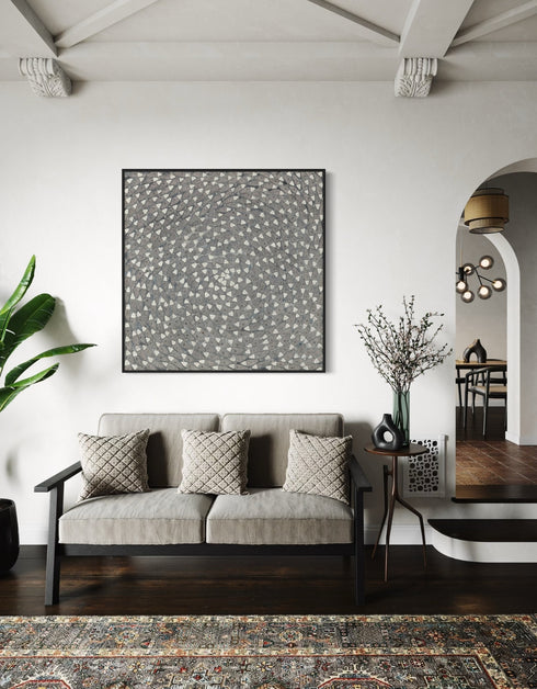 Big Sardines | Framed Giclee Print on Canvas